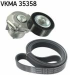 SKF Set curea transmisie cu caneluri SKF VKMA 35358 (VKMA 35358) - automobilus
