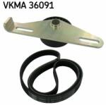 SKF Set curea transmisie cu caneluri SKF VKMA 36091 (VKMA 36091) - automobilus