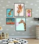 Heinner Set 5 tablouri decorative Zebra Fun (HR-S5STKO5)