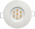 UltraLux Corp de iluminat LED, 6.5W, lumina directionala, 4200K, 45°, IP44, corp alb (LLVN6542WH)