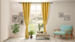 Heinner Set 2 draperii catifea 140x270 cm - Galb (HR-VDR140-YLW)