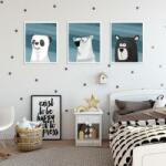 Heinner Set 3 tablouri decorative Animale (HR-S3STKO40)