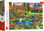 Trefl Puzzle Trefl 6000 Casuta Din Munti (65006) Puzzle