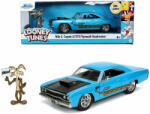 Simba Toys Looney Tunes Road Runner Set Masinuta Metalica 1970 Plymouth Scara 1: 24 Si Figurina Wile E Coyote (253255028)