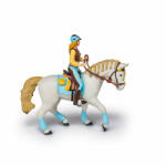 Papo Figurina Cal De Echitatie Bleu (papo51545) - leunion Figurina