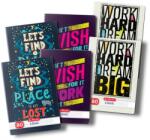 Herlitz Caiet A4, 80 file, dictando, Quotes, 5 buc/set Herlitz PCKHZ9480980 (PCK9480980)