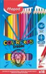 Maped Creioane colorate Colors Peps Strong 18 culori/set Maped 862718 (862718)