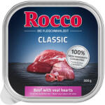 Rocco 27x300g Rocco Classic tálcás nedves kutyatáp- Borjúszív