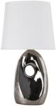 Candellux Asztali lámpa HIERRO 1xE27/60W/230V fehér/fényes króm CA0742 (CA0742)