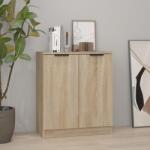 vidaXL Servantă, stejar sonoma, 60x30x70 cm, lemn prelucrat (811064) Comoda