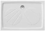 RAVAK Zuhanytálca négyszögletes Ravak 120x70 cm öntött márvány fehér XA03G101010 (XA03G101010)