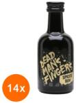 Dead Man's Fingers Set Rom Dead Mans Fingers, Spiced Rum, 37.5% Alcool, Miniatura, 14 Sticle x 0.05 l