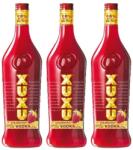 xuxu Set Lichior Capsuni & Vodka Xuxu 15% Alcool, 3 Sticle x 0.7 l