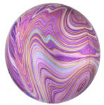 Balloons4party Balon folie orbz sfera roz degrade marble 45 cm