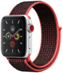 SmartWatcherz Szövet Apple Watch Szíj Fekete Pink, 42, 44, 45, 49mm (8712-26855)
