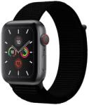SmartWatcherz Szövet Apple Watch Szíj Fekete, 38, 40, 41mm (8712-8758)