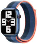 SmartWatcherz Szövet Apple Watch Szíj Cinegekék-Mély indigókék, 42, 44, 45, 49mm (8712-47720)