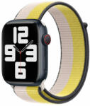 SmartWatcherz Szövet Apple Watch Szíj Zabtej-Halvány citromsárga, 42, 44, 45, 49mm (8712-47736)