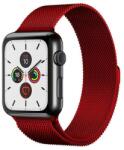 SmartWatcherz Milánói Apple Watch Szíj Piros, 38, 40, 41mm (8988-11120)