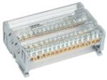 MOREK Moblock Elosztóblokk, 4P, 2x35+2x25+11x6mm2, 125A (MAB4126A18) (MAB4126A18)