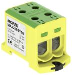 MOREK OTL95-2 Fővezetéki sorkapocs, 2xAl/Cu 6-95 mm2, 1500V, zöld/sárga (MAA2095Y10) (MAA2095Y10)