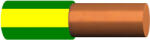 Prysmian H07V-U 2, 5 mm2 zöld-sárga (box), MCu 2, 5, (1KV), tömör Cu-vezető, PVC-érszigeteléssel (100m) (20210306) (KB100161200)
