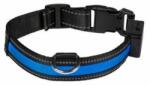 NUM'AXES Újratölthető világító nyakörv Eyenimal - kék - S