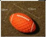 Reedog Rögbilabda, sípoló gumi játék - Large 15 cm