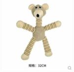 Reedog bear slim, sípoló játék cordura + plüss, 40 cm