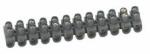 LEGRAND Sorkapocssáv darabolható 12P 57A termoplaszt 2.5-10mm2/tömör fekete csavaros Nylbloc LEGRAND - 034215 (034215)