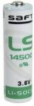 Saft Ipari elem lítium-thionyl-klorid (Li-SoCl2) 3.6V lítium Mignon(AA/R6) SAFT - LS14500 (LS14500)