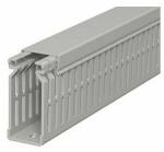 Obo-bettermann Perforált huzalozócsatorna 60mm x 25mm x 2000mm gránitszürke 12.5mm LK4 N 60025 OBO-BETTERMANN - 6178203 (6178203)