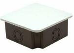 BUDVILL Kötődoboz komplett 150mm x 150mm x fekete műanyag IP44 kábel/cső Müdk BUDVILL - T 301 52 (T 301 52)