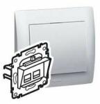 Legrand Galea adatcsatlakozó dugalj betét UTP 2xRJ45 8(8) Cat6 csavaros LEGRAND - 775823 (775823)