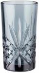Long CRYSTAL CLUB kristályüveg long drink pohár, szürke 330ml (10220300)