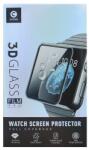 MOCOLO kijelző Apple Watch Series 7 45mm kijelzővédő üveg (3D full cover, íves, karcálló, 9H) fekete (GP-111508)