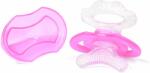 BabyOno Teether jucărie pentru dentiție 3m+ Pink 1 buc