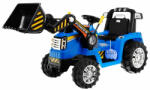 PLAYHOUSE Tractor electric cu telecomanda cu excavator frontal, albastru