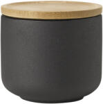 Stelton Чаша с подложка THEO 200 мл, черна, Stelton (SNX632)