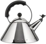 Alessi Чайник за котлон 9093 2л, сребрист / черен, Alessi (AL9093B)