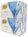 Teo тоалетен сапун, 1 брой х 90гр, Rich milk, Gentle care