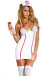 Sunspice Costum complet asistenta sexy S/M