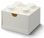 LEGO® Cutie de birou LEGO® 4 cu sertar alb 158 x 158 x 113 mm (SL40201735)
