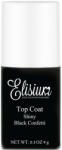 Elisium Top coat - Elisium Top Coat Shiny Black Confetti 9 g