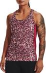 Under Armour Maiou Under Armour UA Fly By Printed Tank-PNK 1367605-664 Marime M (1367605-664) - top4running