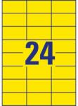 AVERY 3451 70x37mm sárga univerzális címke (3451) - tintasziget