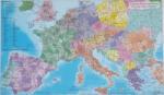  Mapă de birou - Europa cu coduri poștale