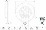 Bosch Disc frana BOSCH 0 986 479 E58 (0 986 479 E58) - automobilus