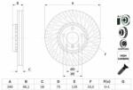 Bosch Disc frana BOSCH 0 986 479 E18 (0 986 479 E18) - automobilus