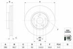 Bosch Disc frana BOSCH 0 986 479 G67 - automobilus